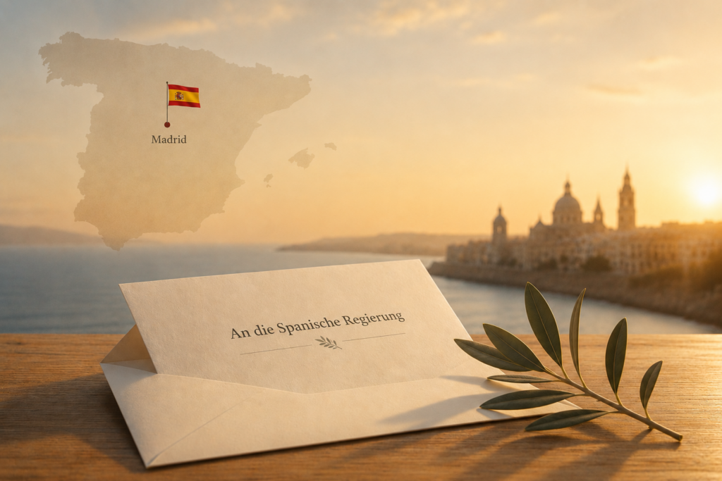 Ein offener Brief an den Spanien