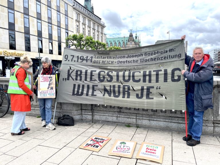 Veteranentag auf dem Rathausmarkt